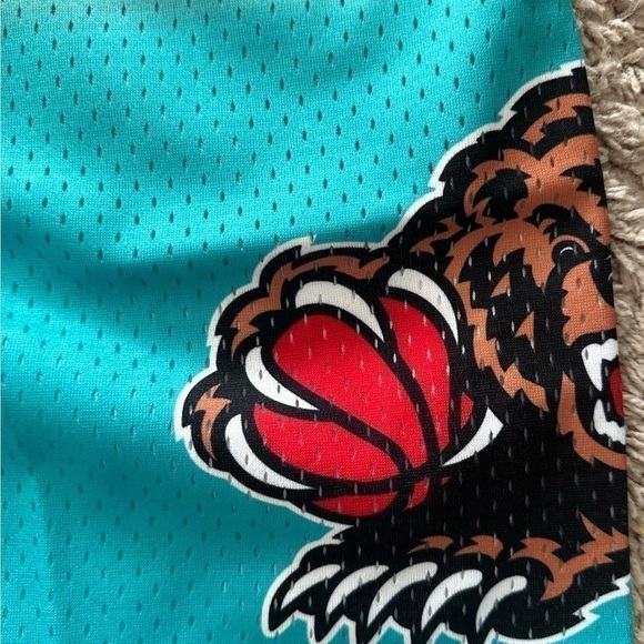 New Mitchell & Ness 96-97 Vancouver Grizzlies NBA Men's Swingman Shorts Sz NWT - Picture 6 of 6